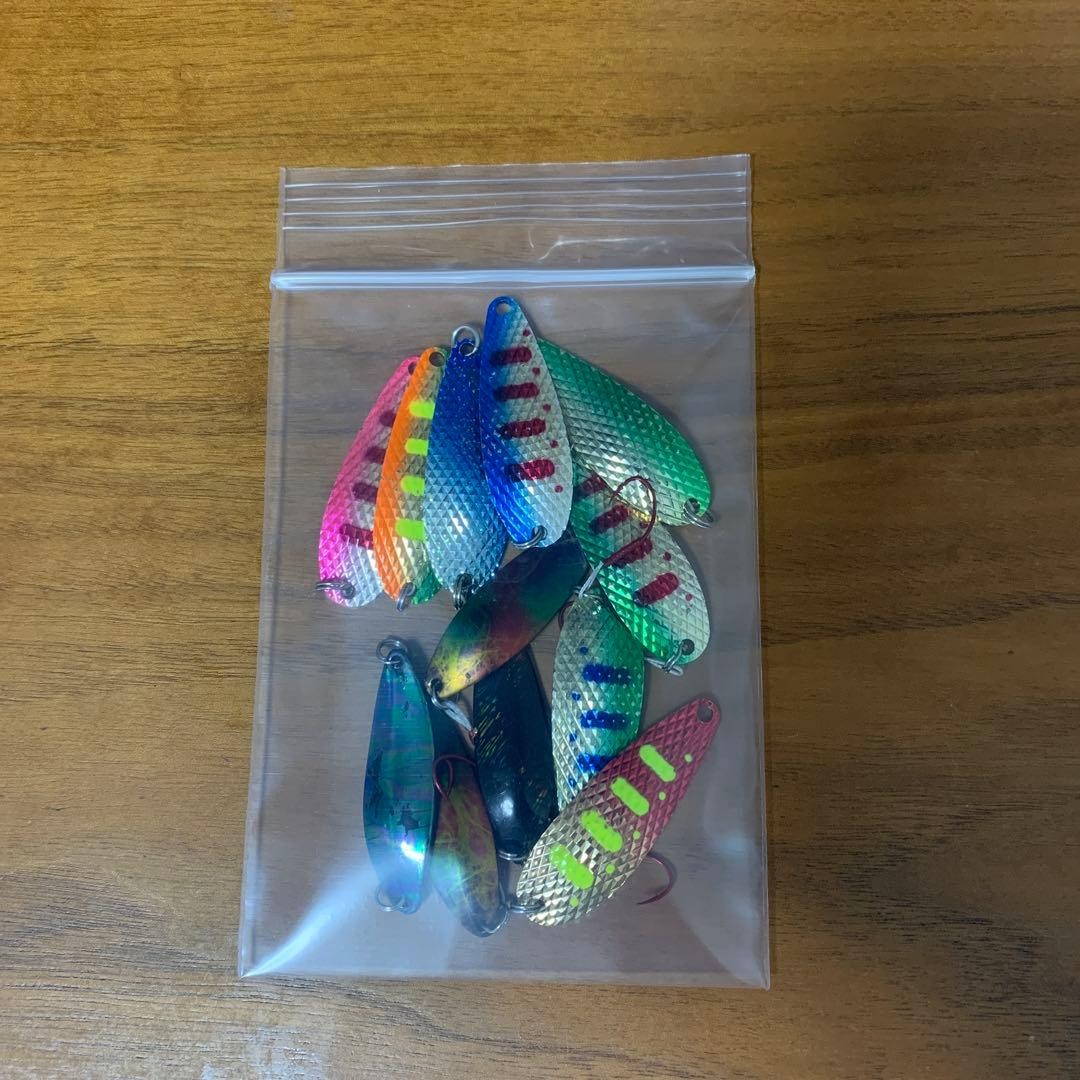 34 stream lure spoons - Image 10