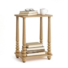 Compact Bedroom Nightstand and Accent Table