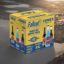 Fallout Jones Soda Vault-Tec Supply Pack 12-Pack - Limited Edition