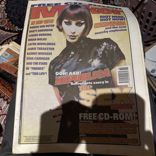 Melody Maker Magazine September 6 1997 Republica - Chumbawamba - Brian Molko