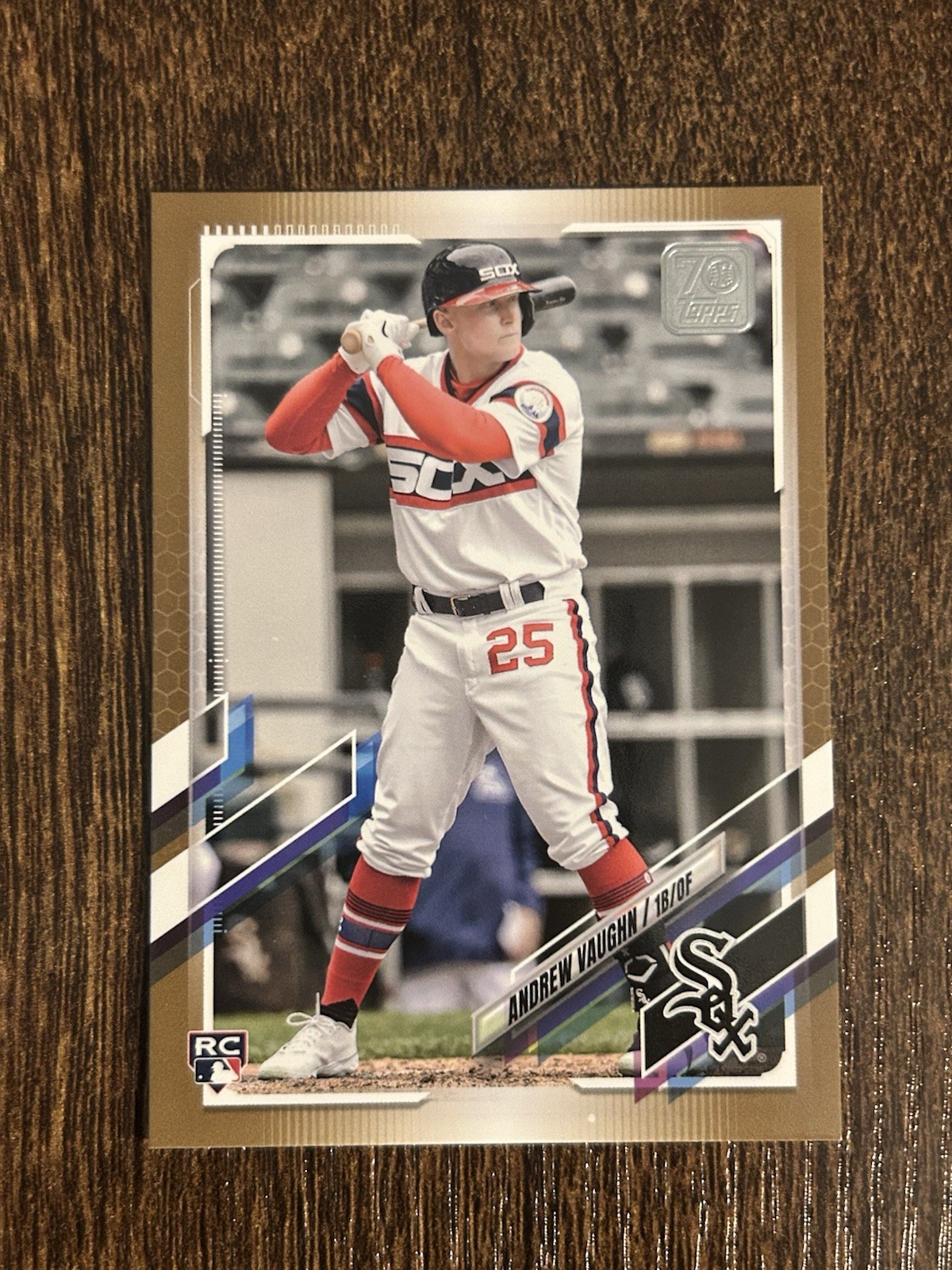 ANDREW VAUGHN - RC - GOLD /2021 - 2021 TOPPS UPDATE - US312