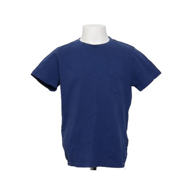 Lindex Kids, T-shirt, Größe: 128, Blau, Baumwolle, Einfarbig, Jungen #uCc