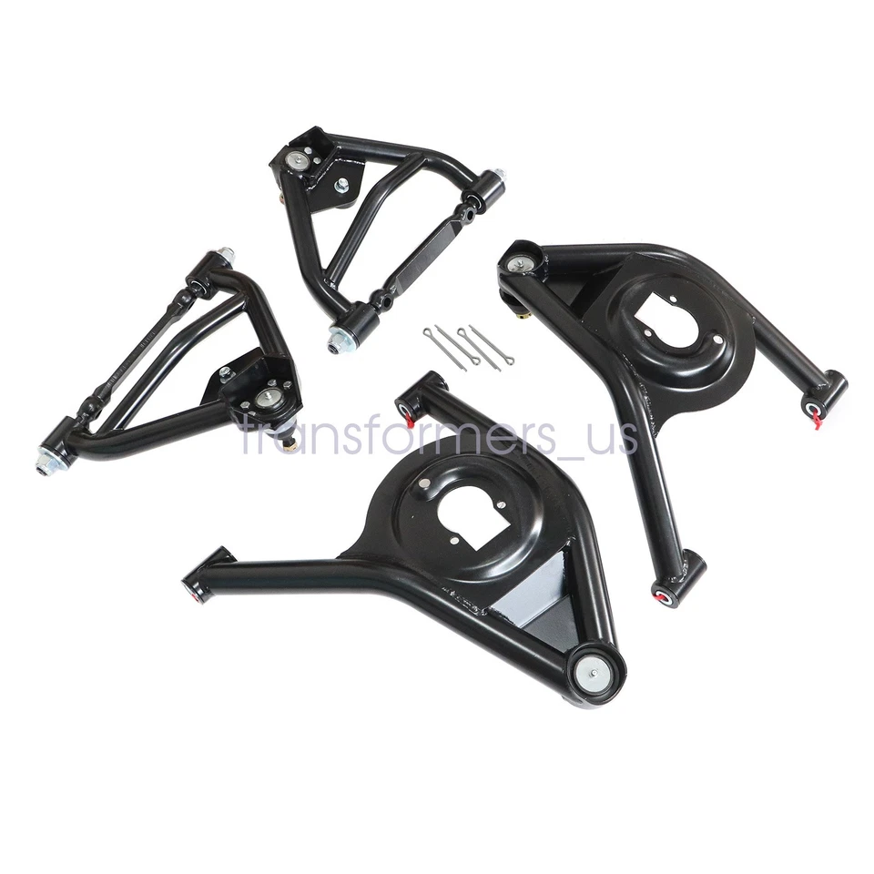 For Pontiac Firebird Chevrolet Camaro 1970-81 Tubular A Arms Control Arms Set - Image 2 of 4