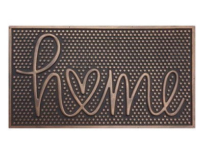 A1HC Rubber Welcome Doormat for Outdoor Indoor Entrance, Non-Slip Backing Fro...