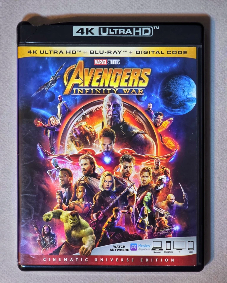 Huge Lot 17 4K Ultra HD Blu-ray Movies Deadpool Avengers Planet Earth Many More - Image 4 of 4