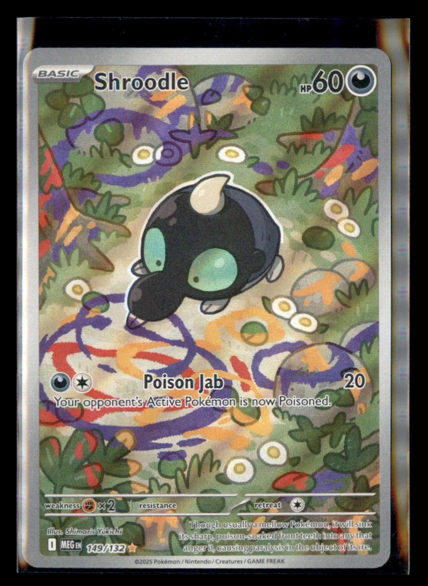 Shroodle Illustration Rare ME01: Mega Evolution 149/132 LP