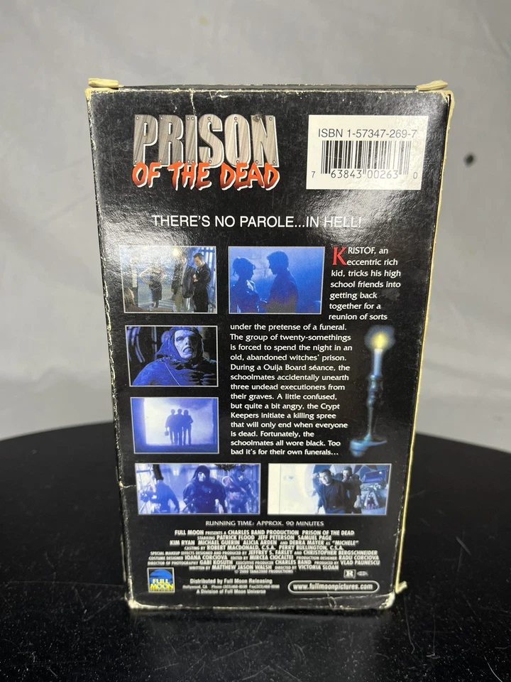VHS Prison Of The Dead There’s No Parole In Hell Horror Foto 2 de 3