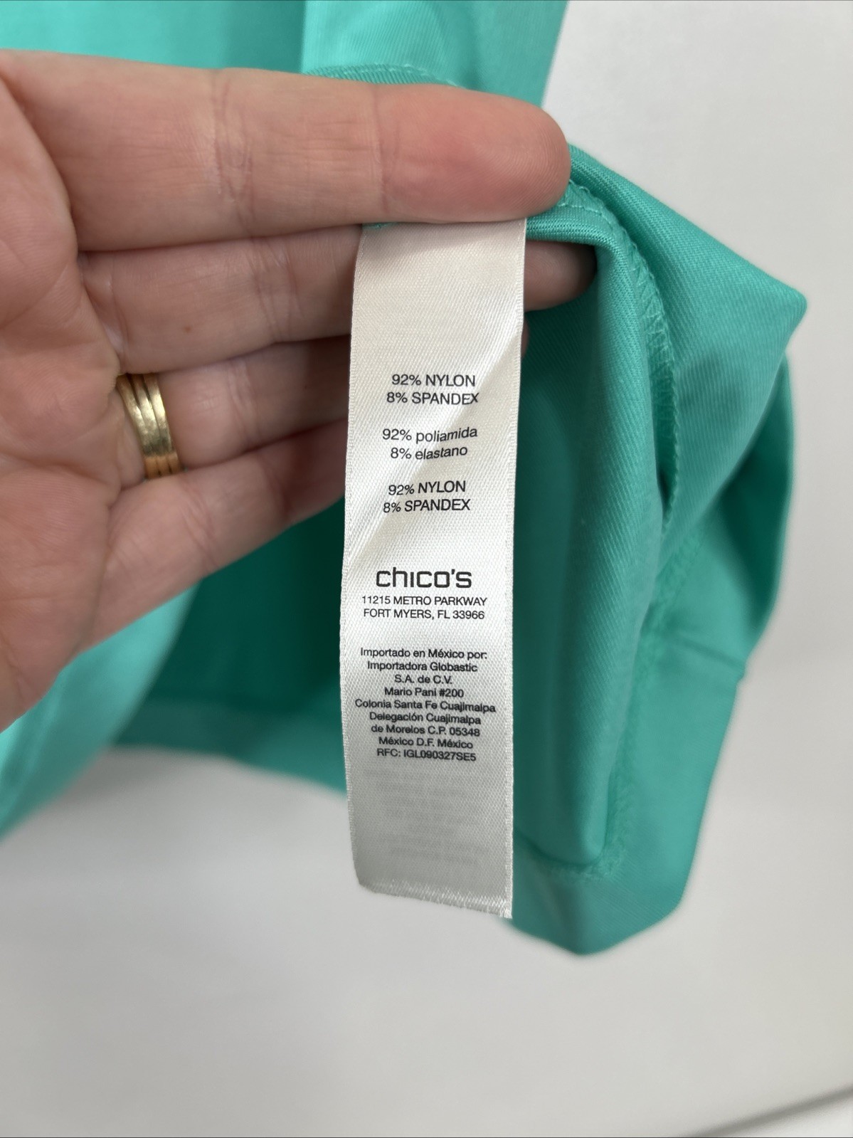 Chico’s Timeless Tank Top Basic Green Classic Wom… - image 4