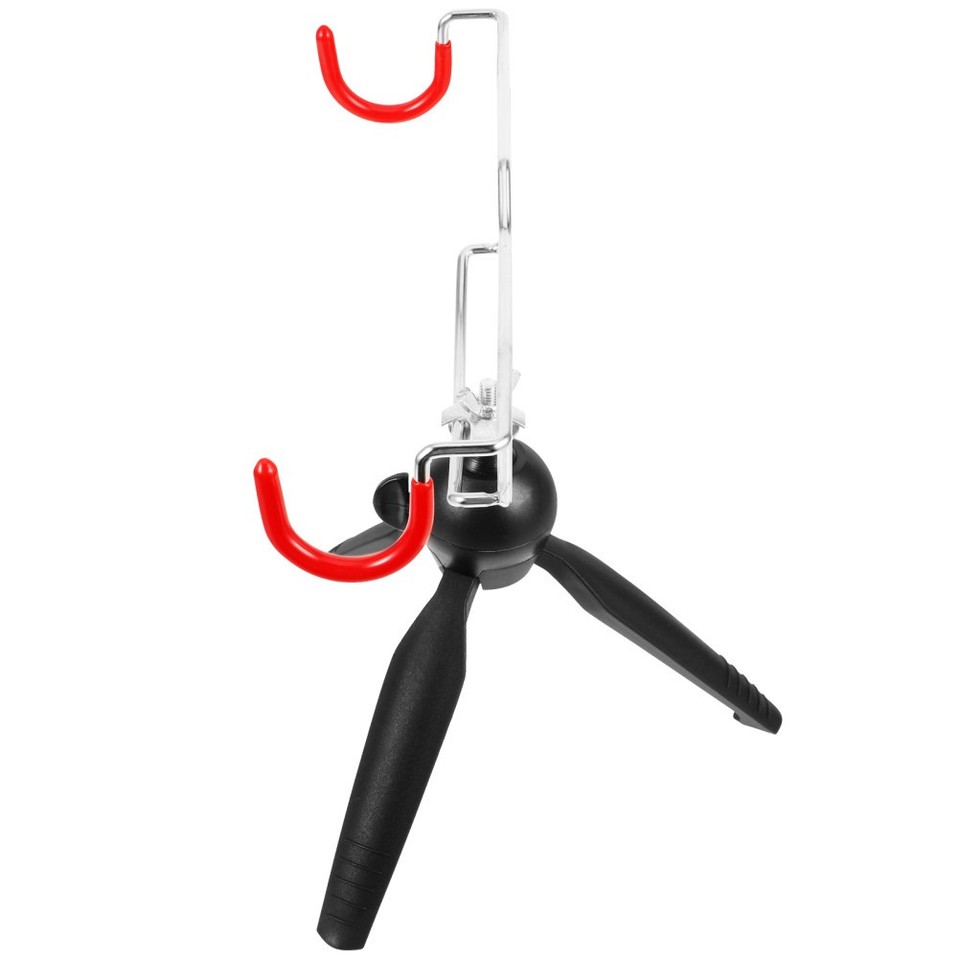 Triangle Fixh Sturdy Triangle Fishing Rod Holder Durable Metal Ground Rod Stand Heat ...