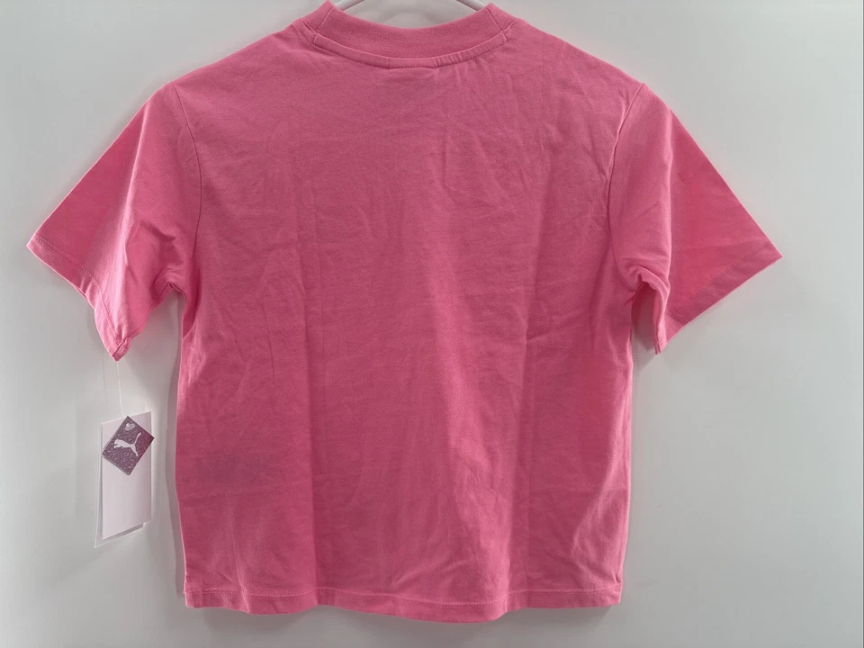 Conjunto de 2 piezas Camiseta sin mangas corta Puma atlética juvenil entrenamiento deportivo ropa activa para niñas M Foto 3 de 4