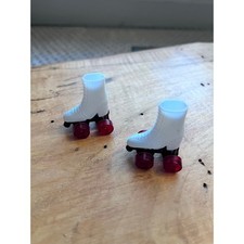 HTF Vintage 1980 s Mattel Barbie Doll Super Star ROLLER Skating Doll SKATES