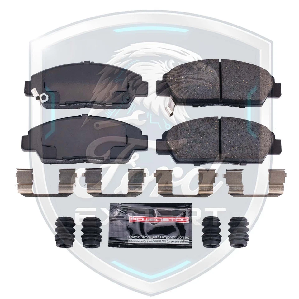 优质 OE 前后陶瓷刹车片套件适用于 1992 - 1996 年本田 Prelude — 第 3/4 张图片