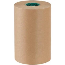 12" Poly Coated Kraft Paper Rolls - 1 Roll