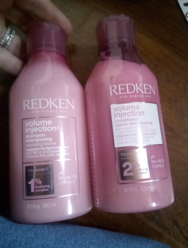 REDKEN Volume Injection Shampoo and Conditioner 10.1 oz. Duo Set New High End ๐ฅ - Picture 5 of 6