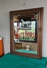 VINTAGE WHITE HORSE ADVERTISING MODERNIST ADVERTISING SCOTCH WHISKY MIRROR