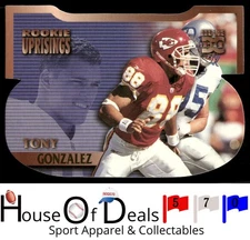 1998 Pro Line DC III #90 Tony Gonzalez Kansas City Chiefs Football card