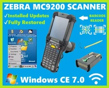 ✅Zebra MC92N0-GL0SYEYA6WR 2D/1D/QR Barcode Scanner, Windows CE 7.0, Warranty!🔥⭐