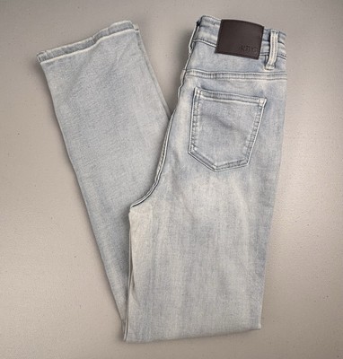 KOJO NWT Impact High Waist  STRAIGHT LEG Women s Jeans Size S  Blue Stretch NEW!
