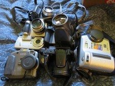 Lot of 7 Misc. Digital Cameras for Parts, Rep...