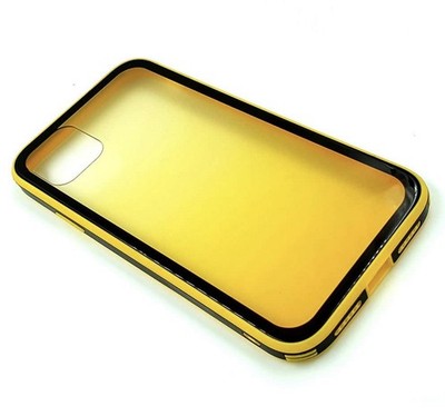 iPhone 7 / 8+ PLUS Gelb Farbverlauf Bumper Stoßfest Schutzhülle
