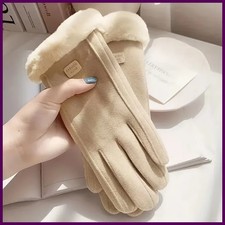 Women's Touchscreen Winter Gloves - Fashionable Finger Gloves, Thin Cashmere