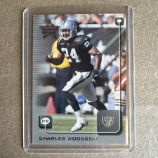 1999 Leaf Rookies & Stars Charles Woodson Rookie Card #147 Oakland Raiders. rookie card picture