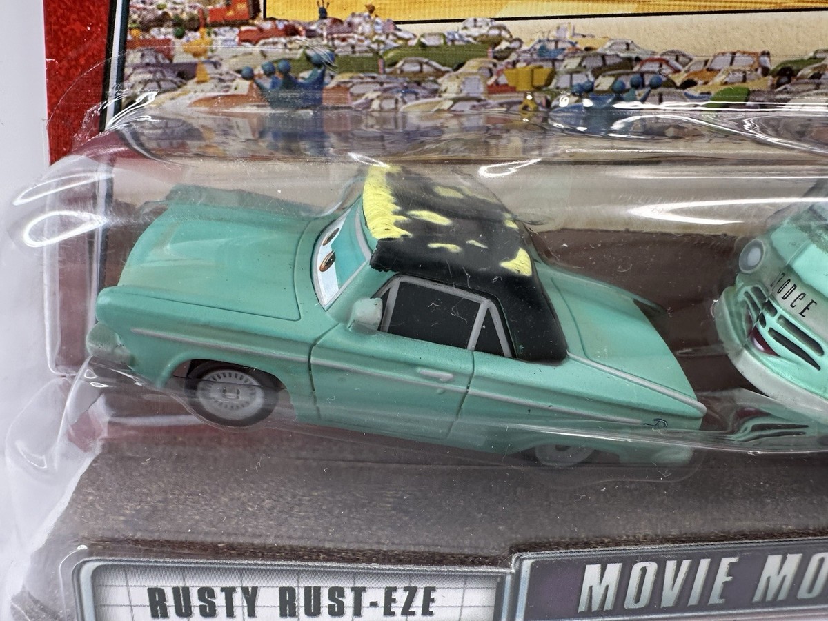 ムービーモーメント　DUSTY AND RUSTY RUST-EZE Dusty and Rusty Rusteze Disney Cars Mattel 2021 Review - YouTube