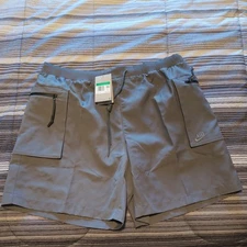 NWT $115 NIKE Sportswear Tech Pack Woven Utility XL Shorts Iron Grey FB7528-068