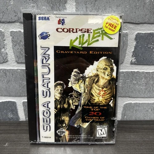 Corpse Killer: Graveyard Edition (Sega Saturn, 1995) New Sealed - See Pictures