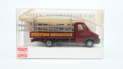 Busch H0 47974 Iveco Daily "Andamio Kirchberger" | Condition: Gebraucht
