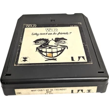 NEW PADS&SPLICE! WAR Why Can't We Be Friends 1975 Funk Soul A- 8-track cartridge