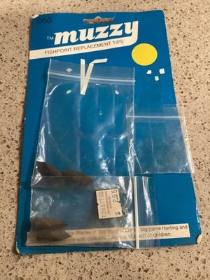 Muzzy Arrow  FishPoint Replacement Tips #050 -4 piece- BH93