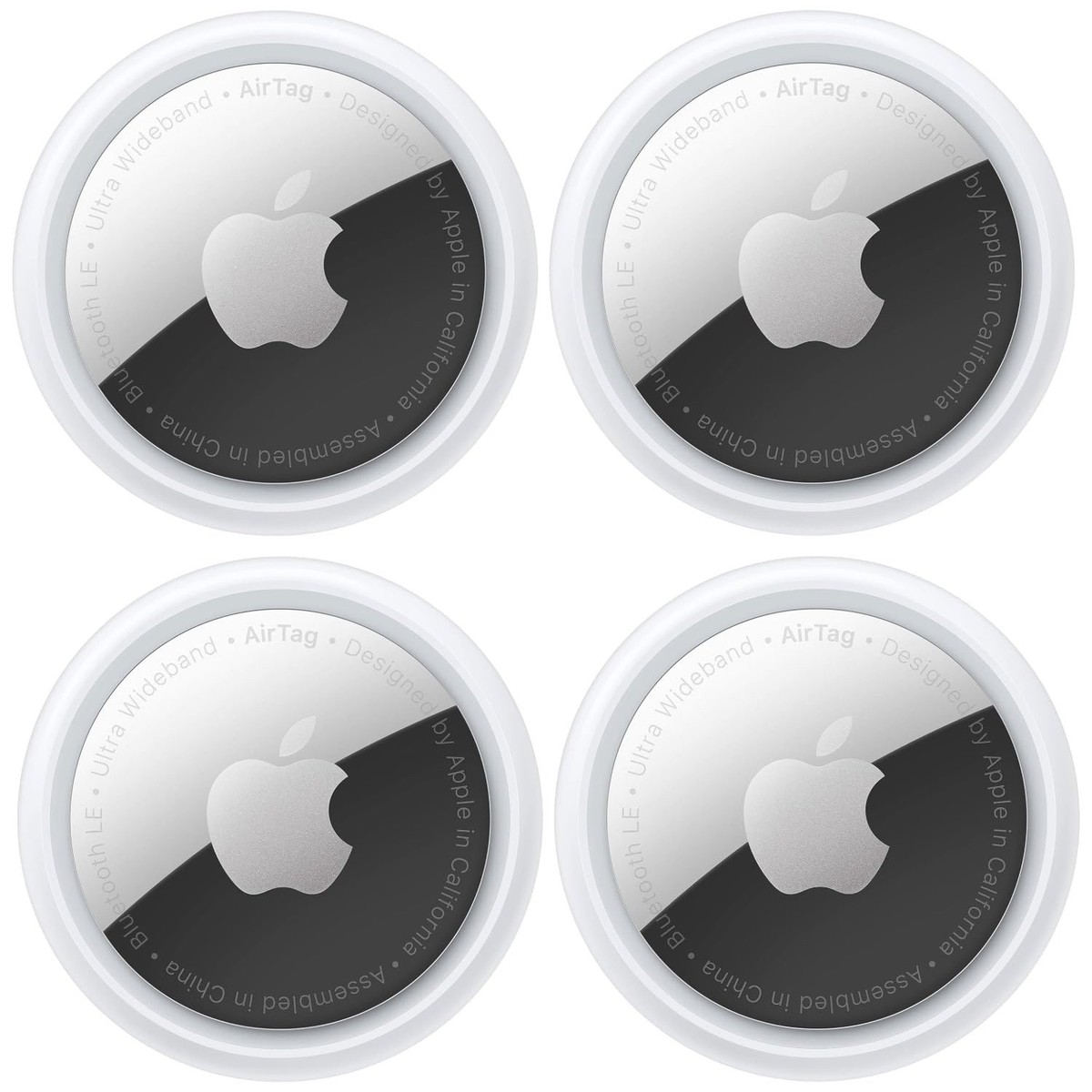 新品！未開封！AirTag Apple 4pack Apple AirTag - White, 4-Pack for sale online | eBay