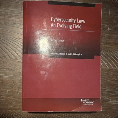 West Academic Cybersecurity Law Second Edition Mireles Hobaugh Paperback