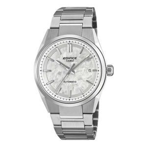 Casio Edifice EFK110D-7A White Electroform Dial Stainless Steel Automatic