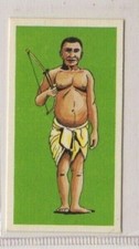 World Record Breaker Card 1983. Mbuti Tribe - Smallest Pygmies African Congo