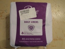 Poise Fresh Protection Pads 2 Very light Long Pack Of 44 Bladder leak Pads T7