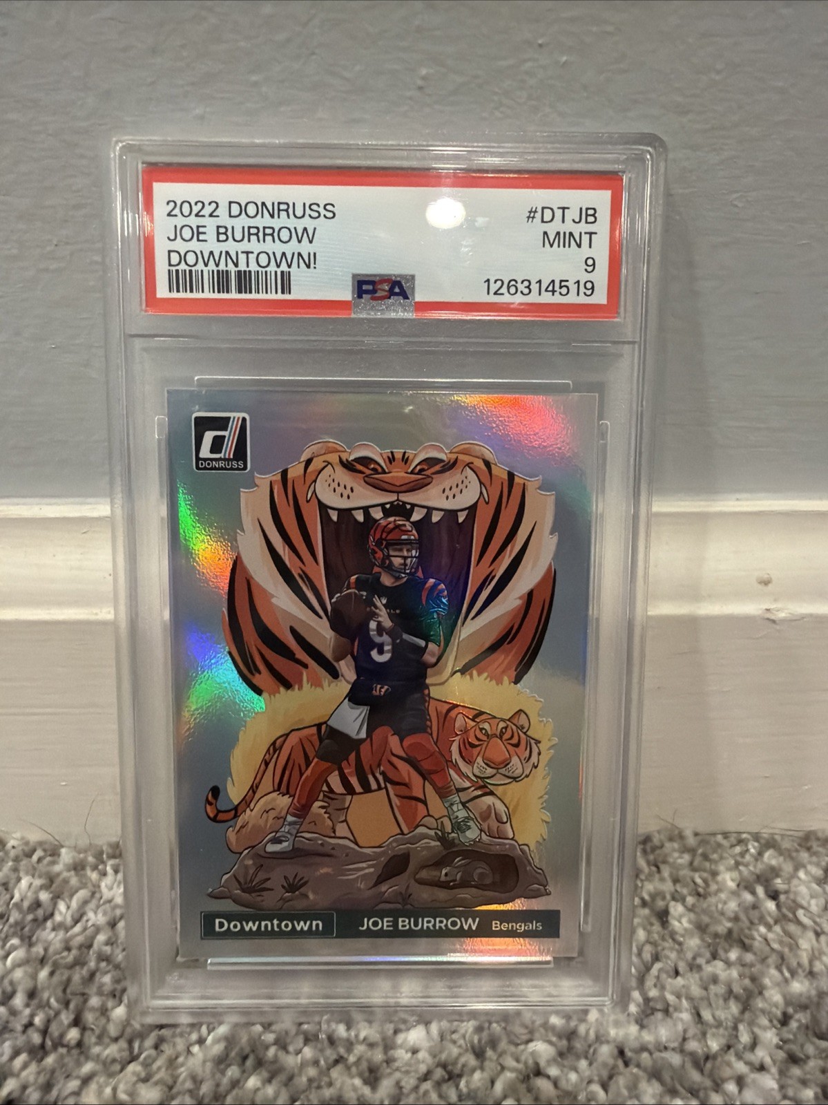 2022 Panini Donruss - Downtown! Joe Burrow #DT-JB