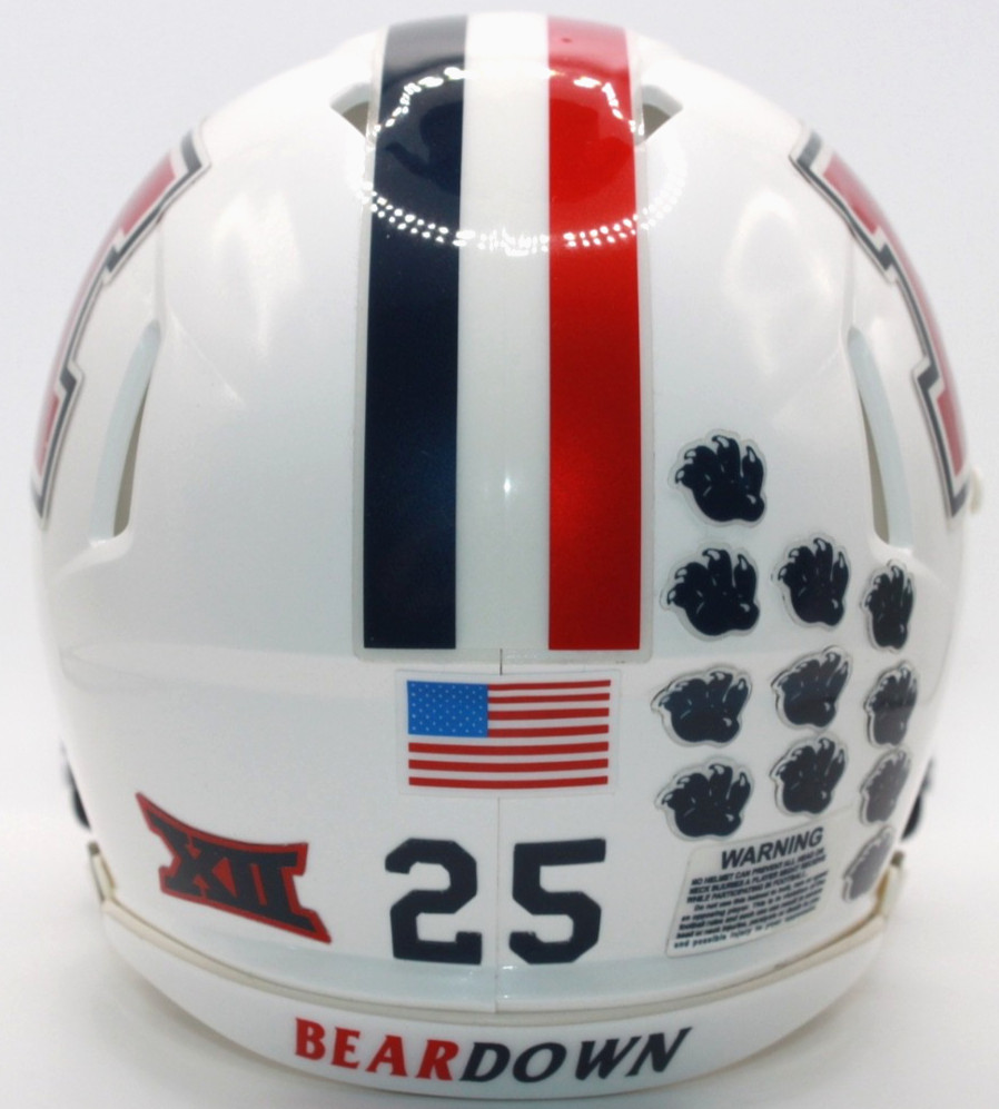 2025 Arizona Wildcats Custom Riddell Mini Helmet vs Kansas State