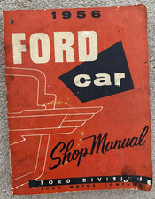 Original 1956 Ford Car Shop Manual