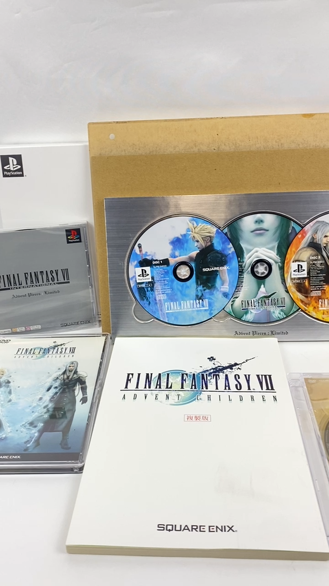 FINAL FANTASY Ⅶ INTERNATIONAL LIMITED FINAL FANTASY VII 7 International Adbent Pieces Limited PS1