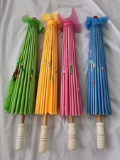 Japanese Parasol Asian Chinese Nylon Umbrella for Photography Cosplay 20 inch