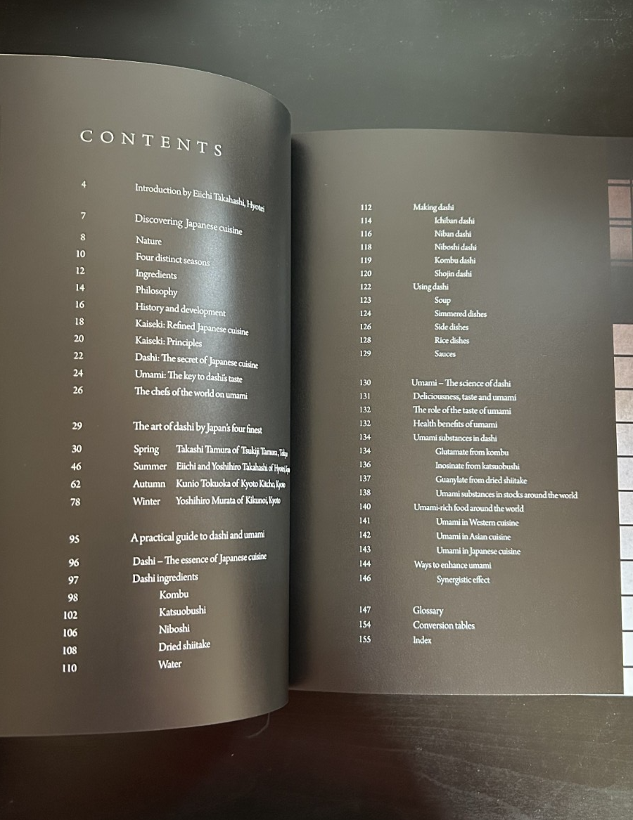 Dashi and Umami The heart of Japanese cuisine Hardcover 2009