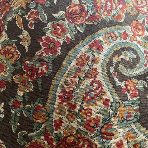 Pottery Barn Duvet Cover KING Bedding Carrie Paisley Linen + THREE EURO SHAMS