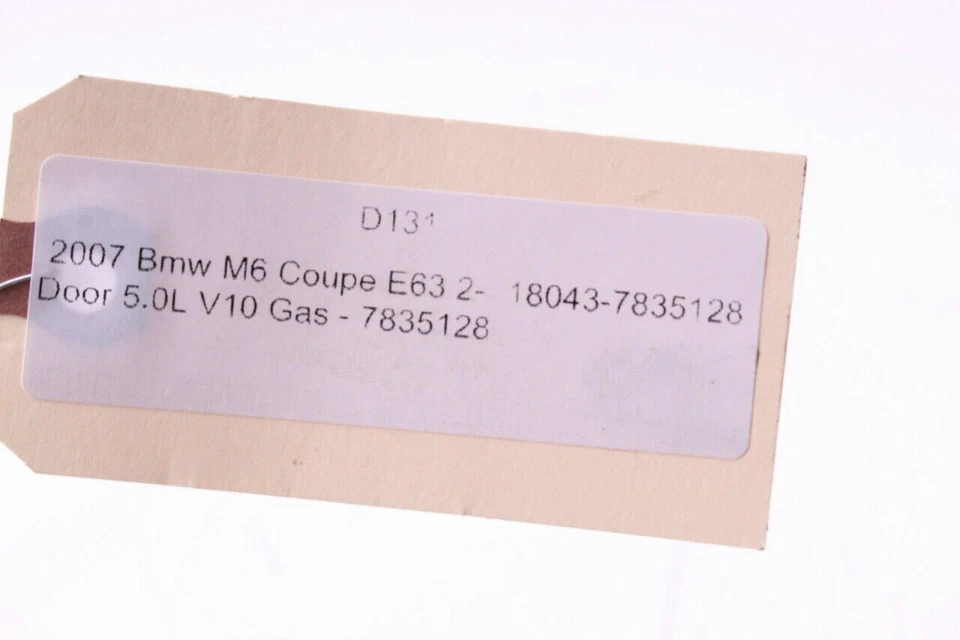 2006-2010 BMW M5 M6 E63 E64 E60 Oil Cooler OEM Used Foto 3 de 3