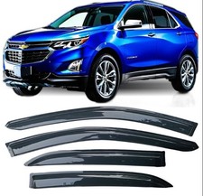 4PCS Premium Rain Guards Window Visors for Chevrolet Chevy 2018-2024 Equinox