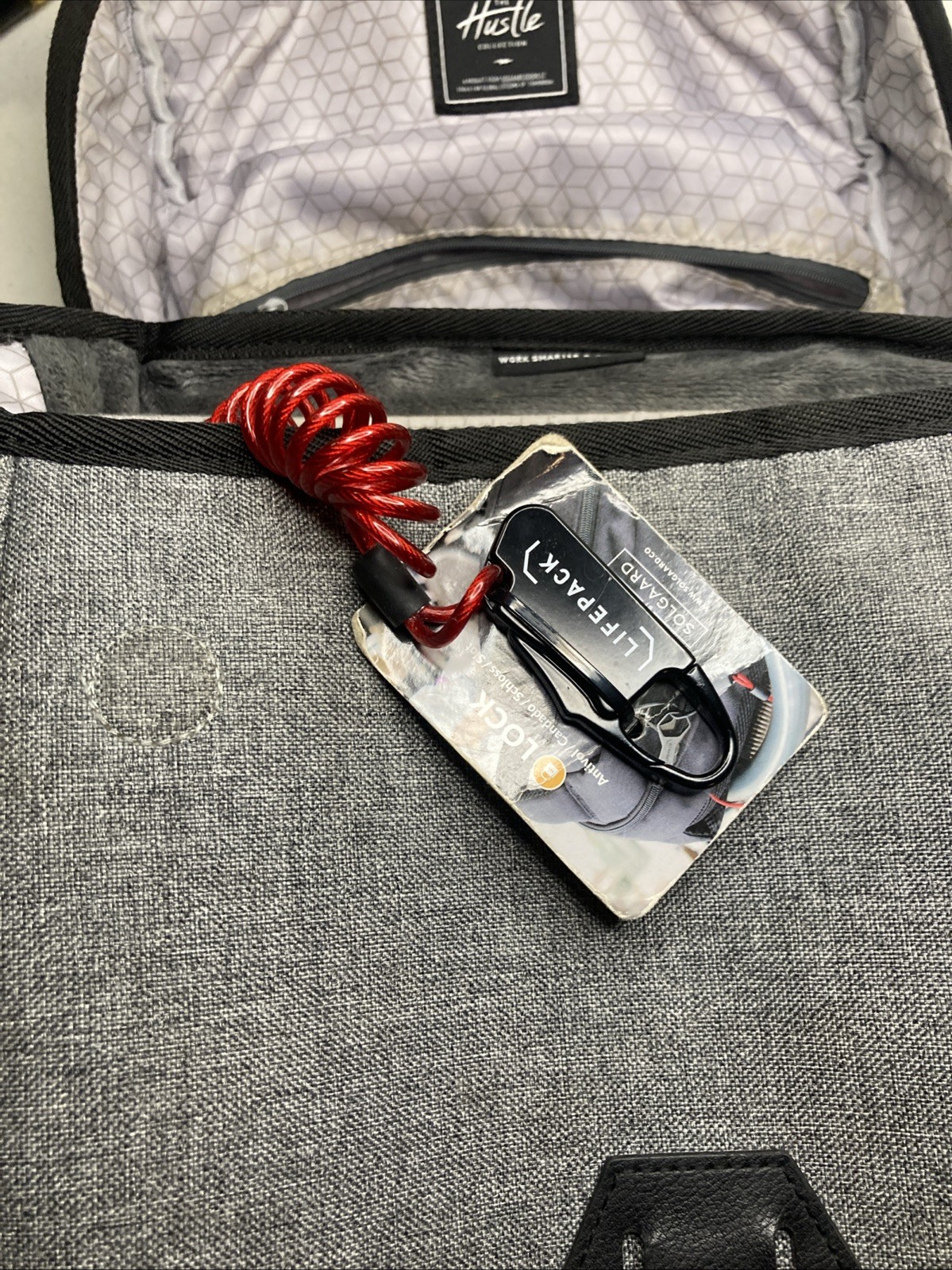 Solgaard- Hustle Collection Backpack - Some Stain… - image 7