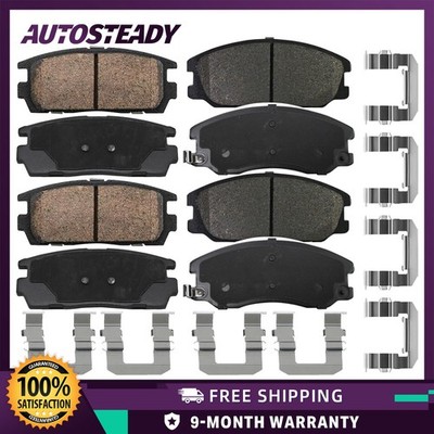 Front and Rear Brake Pads Kit for 2012 2013 2014 2015 Chevrolet Captiva Sport