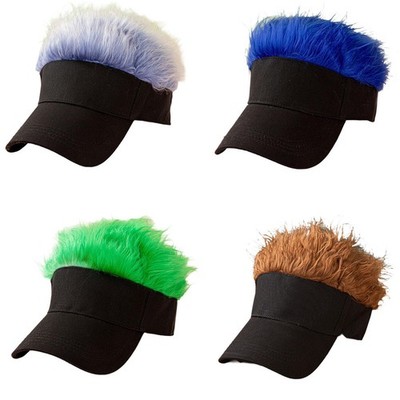 Novelty  Hair Visor Portable Trendy Sun Cap for Camping Outdoor Activities