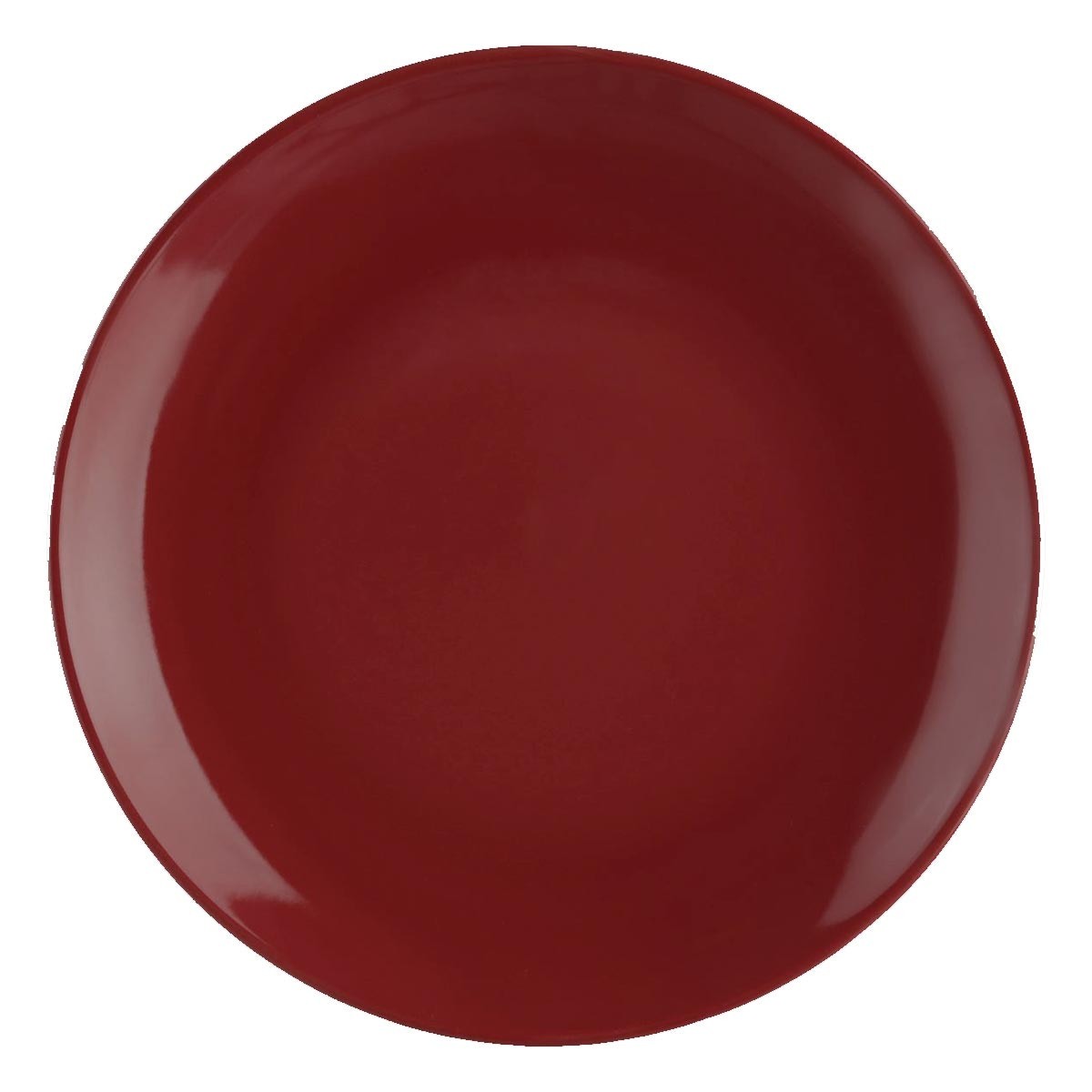 Assiettes à dessert 20cm en céramique rouge Colorama pour vos tables au quotidien lot de 6